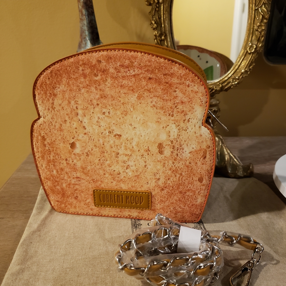 A Toast To You Brunch Avocado Toast Beaded Crossbody Bag - Sold Out! NWT! - Picture 5 of 9